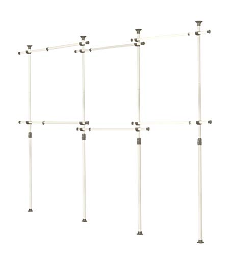 Tension Pole Closet System — No-Renovation Hanging Storage Rack, 6-Tier Expandable Design (PHUS-0072) - view 5