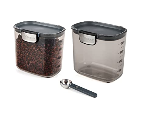 International ProKeeper+ Clear Plastic Airtight Food Baker's Kitchen Storage Organization Container Canister Set with Magnetic Accessories, 2- Piece Set (Cereal 1.5-Quart) - view 7