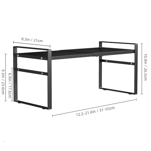 Expandable Cabinet Shelf Organizer Riser for Kitchen Pantry Under Sink - view 2