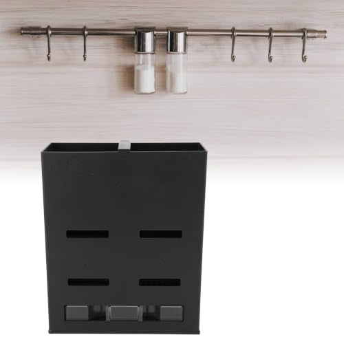 Wall Mounted Chopstick Holder, Space Aluminum Kitchen Organizer - view 5