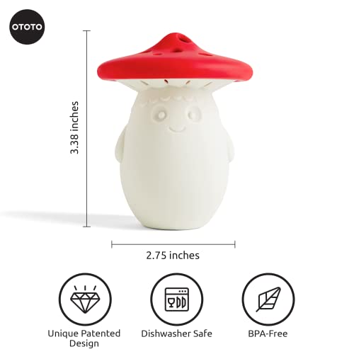 Red the Crab Silicone Utensil Rest and Fun Guy Fridge Deodorizer - Bundle of 2 Fun Kitchen Gadgets - view 5