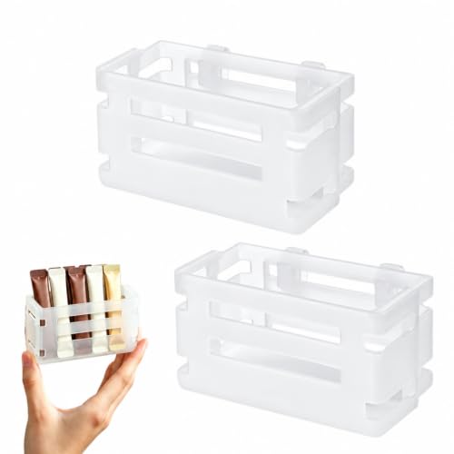 Refrigerator Door Organizer Bins, 2 Pack Fridge Storage Bins