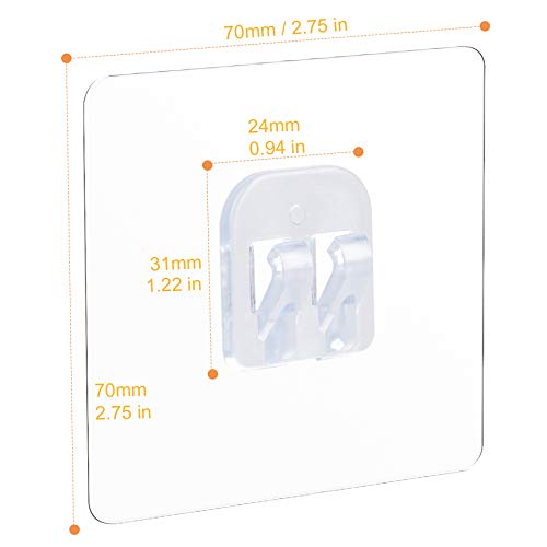 Corner Shower Caddy Adhesive Sticker Hooks for Shower Caddy 4 Pcs - view 2