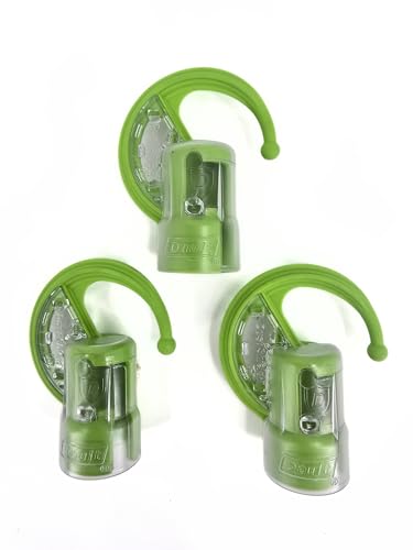 American-Made Heavy Duty Garage Storage Hooks for EGO Power Multihead System | Updated Version with New Dust Shield | Tool Organizer Hanger | Set of 3 | Made in U.S.A (Patented)