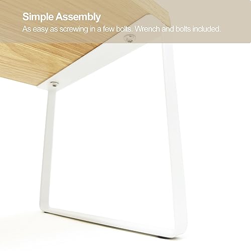 Stacking Wood Shelf Organizer, Counter Cabinet Storage Rack, 12 inch - view 7