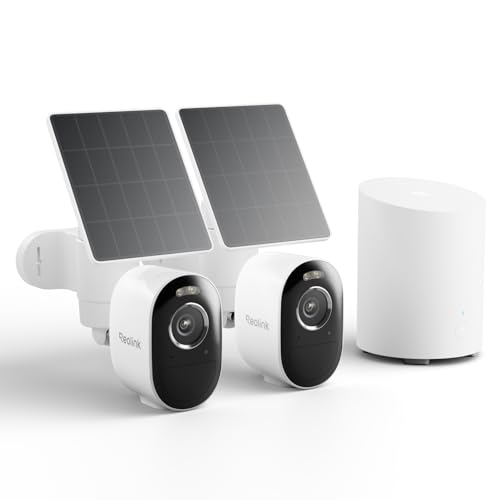 3K 5MP HD Security Camera System No Subscription 2 Pack