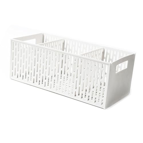 Plastic Divider Storage Basket, Food Organizer Bins
