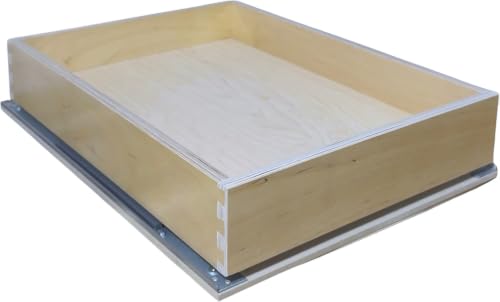 Pull Out Drawer for Cabinets 18" W x 21" D 9 Ply Baltic Birch