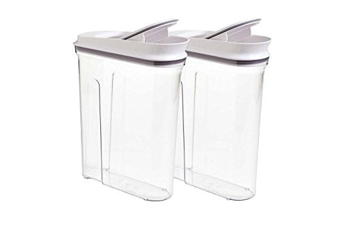SoftWorks Pop Cereal Dispensers, 4.5 Quart Size (2 Count)