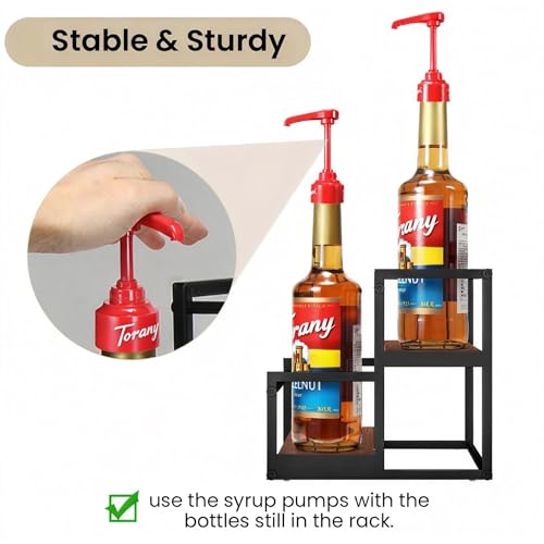 2-Tier Coffee Syrup Rack - view 3