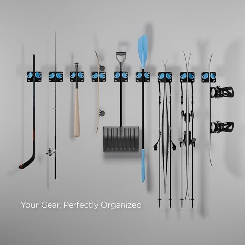 OG Ski & Snowboard Wall Mount Rack Holder, Carbon, 3-Pack - view 5