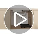 Under Sink Organizer, L-Shaped Pull Out Cabinet Rack for Kitchen - view 7