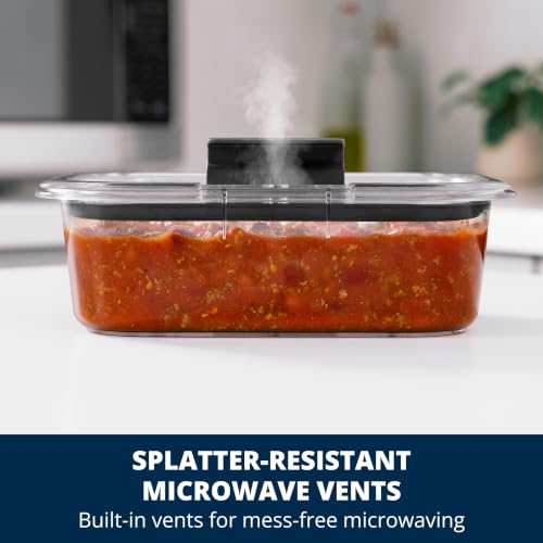 Brilliance BPA Free 44-Piece Food Storage Containers Set Airtight Leak-Proof with Lids for Meal Prep Lunch and Leftovers - view 6