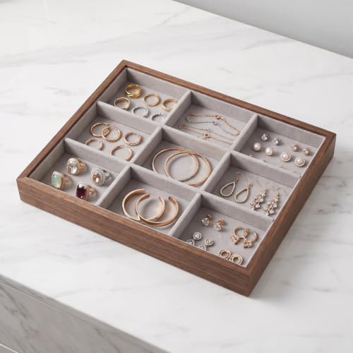 26PCS Jewelry Box Drawer Organizer Inserts - Cuttable Dividers - view 6