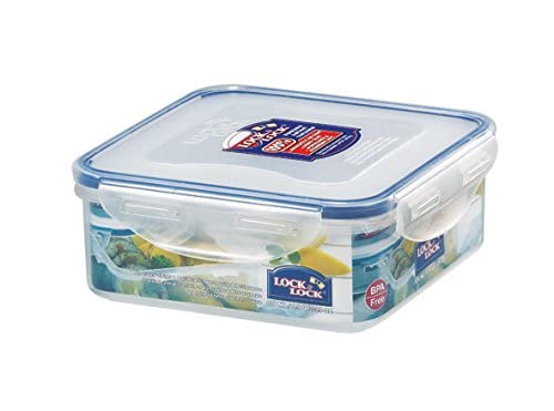 (Pack of 6) Lock & Lock Airtight Square Food Storage Container 29.41-oz / 3.68-cup - view 4