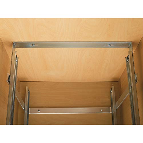 5WB2-1522-CR - 15 in. W x 22 in. D Base Cabinet Pull-Out Chrome 2-Tier Wire Basket - view 4