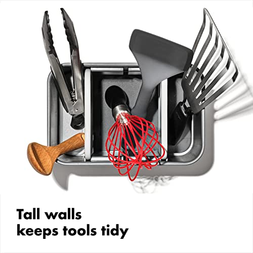 Good Grips Adjustable Stainless Steel Organizer, Large Utensil Holder - view 5