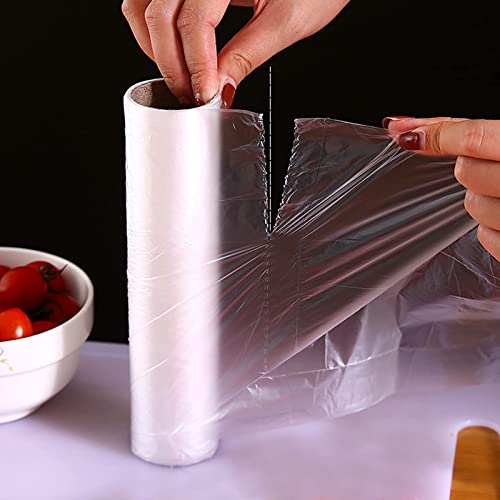 12'' x 16'' Plastic Produce Bags on a Roll, Clear, Food Storage Bags for Bread, Vegetable, Fruits and Meat, 350 Bags/Roll - view 5