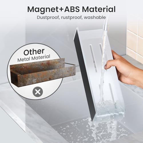 Magnetic Spice Rack for Refrigerator Clear, 4 Pack - view 3