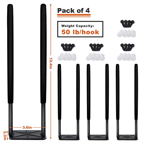 Heavy Duty Garage Tires Hooks Wall Mounted Tool Hanger Organizer - view 3