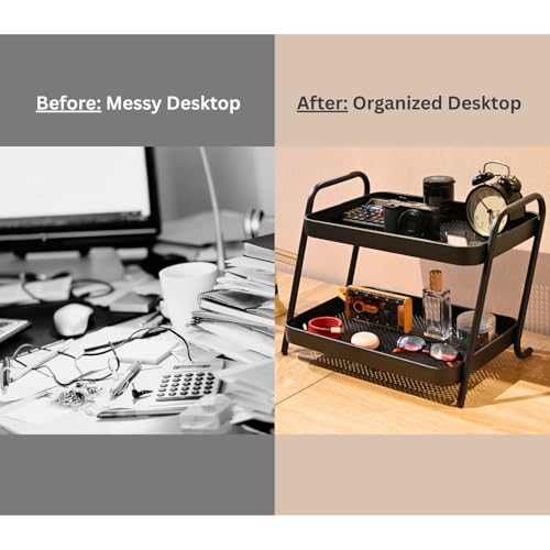 Multifunctional Desk Organizer Rack, Storage Display Shelf - view 4