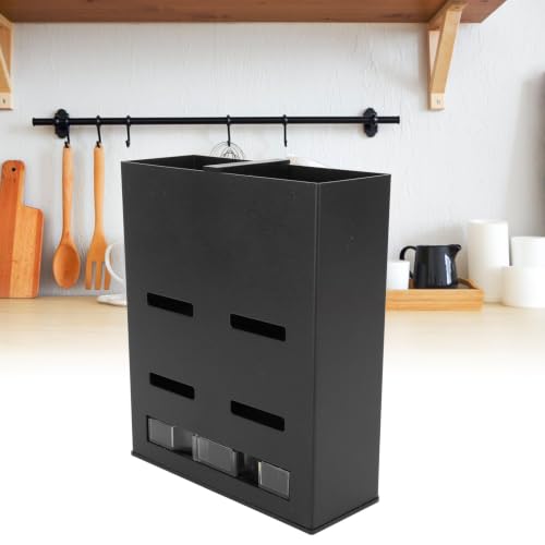 Wall Mounted Chopstick Holder, Space Aluminum Kitchen Organizer - view 6
