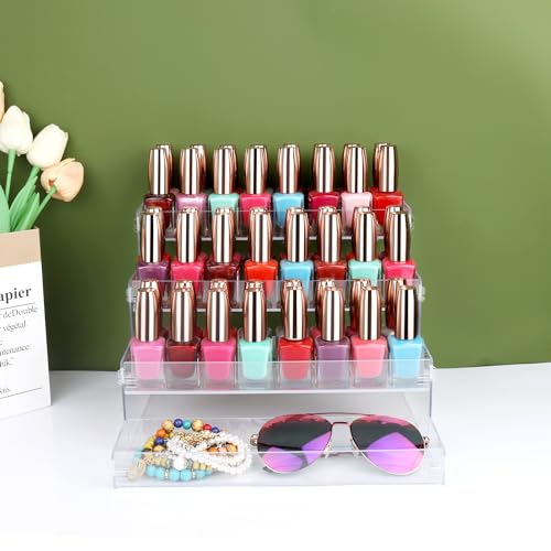 Spice Rack,No Tool Needed & No Pungent Acrylic Glue Self-derived Snap On Assembly Spice Shelf Pantry Kitchen Cabinet Organizer 10 in for Jars,Baking Supplies & Spice Bottles (4 Tier) - view 2