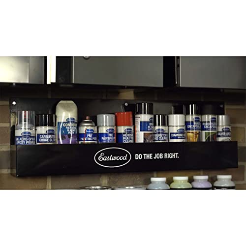 Aerosol Can Rack | Aerosol Storage and Organizer | Mountalble Extra Wide Steel Construction | 12 Can Holes, Black - view 5