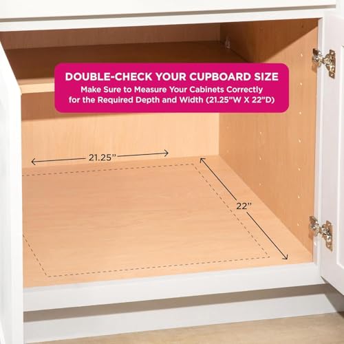 Pull Out Cabinet Organizer, Pantry Drawer, 20"W x 21"D x 5"H - view 3