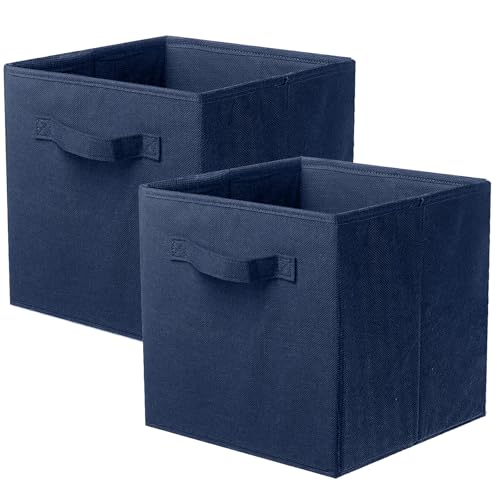 Storage Bins, Foldable Fabric Storage Cubes And Cloth Storage