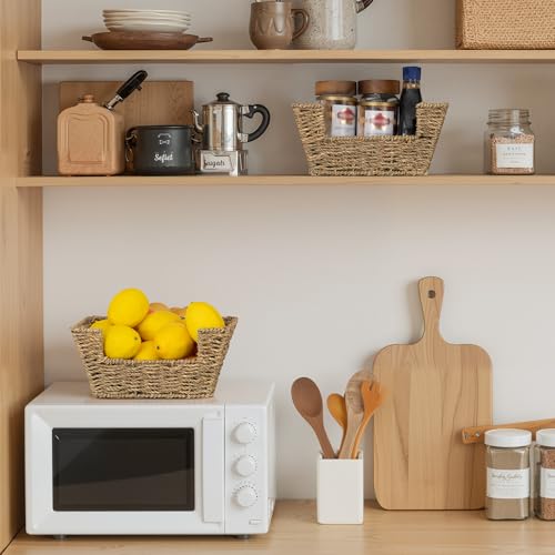 Pantry Baskets for Organizing, Small Storage Baskets, 2 Pack - view 6