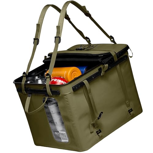 70L Collapsible Gear Box (Green) - Modular Storage System