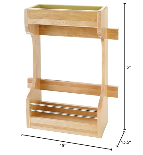 Dual Shelf Under Sink Organizer for 36" Base Vanity Storage - view 3