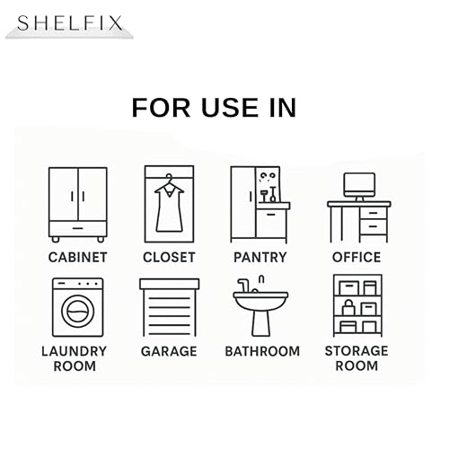 Customized White Shelves Cut to Order 3/4" - Cabinet Shelf Custom Size Shelf - Melamine Shelves Cut to Order 3/4" - Cabinet Replacement Shelves (White) - view 5