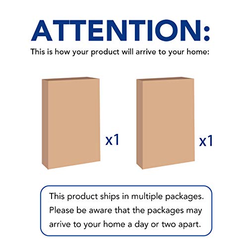 3x6 Overhead Garage Ceiling Storage Rack, 2 Pack, White - view 2