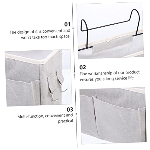 Polyester Bedside Storage Pouch for Dorm and Bathroom Hanging - view 7