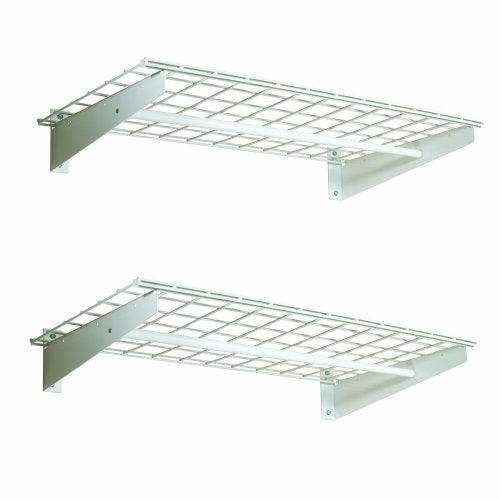 Garage Storage System Bundle - Overhead Storage Rack, Wall Shelves, and Accessories - view 6