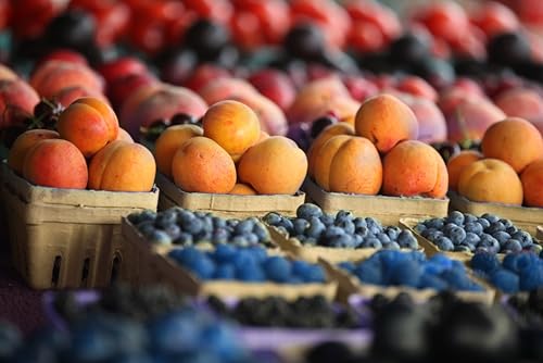 40 Pack Natural Berry Basket 1 Pint, Pulp Fiber Vented Produce Containers Farmers Market Basket, Fruit & Vegetable Containers - view 6