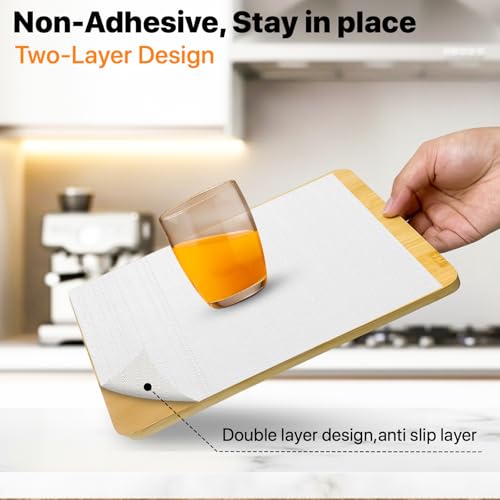 Shelf & Cabinet Liner for Kitchen Cabinets Non-Adhesive White 12in x 10FT - view 2