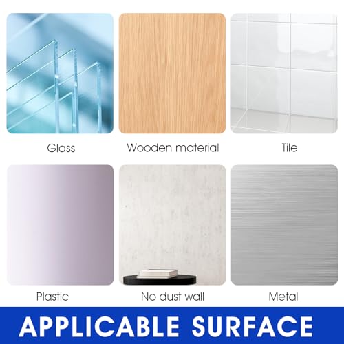 Shower Caddy Bathroom Organizers 6 Pcs Bathtub Shampoo Holder Self-Adhesive Spice Storage Shelves Inside Rack Replacement Corner Heads Hooks Wall Strips Baskets Suction Cup Hook Integrated Mounted - view 7