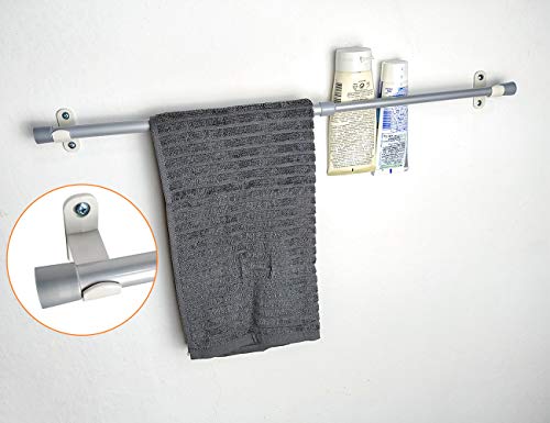 2 Pack 5/8" Tension Curtain Rod, RV Tension Bars, Cupboard Rods White 10 to 16 Inch - view 6