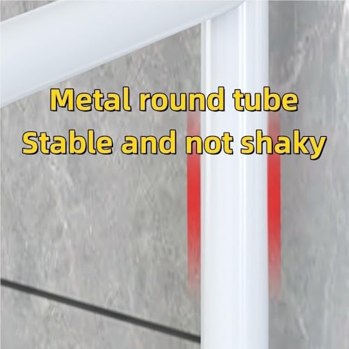 Multi-Layer Metal Corner Rack with Anti-Slip Feet, Versatile Storage Solution for Living Room, Kitchen, and Balcony, Durable Plastic Shelves, Adjustable Stability, Compact Design - view 3