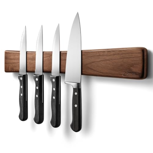 16 Inch Stainless Steel Magnetic Knife Bar with Multi-Purpose Functionality as a Knife Holder, Knife Strip, Magnetic Tool Organizer, Art Supply Organizer & Home Organizer - view 8