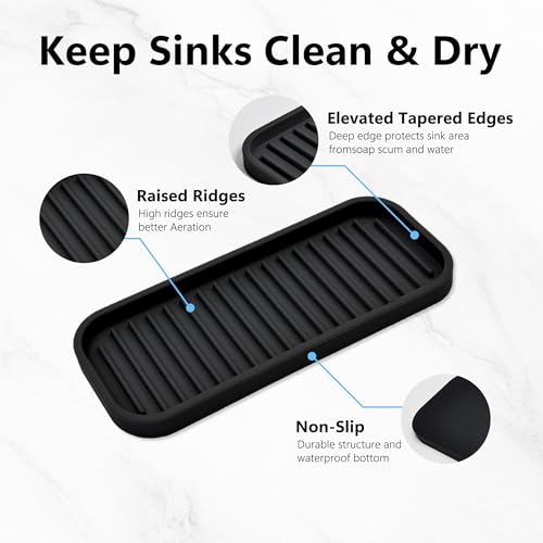Silicone Sponge Holder for Kitchen Sink - Kitchen Soap Tray & Sponge Tray - view 5