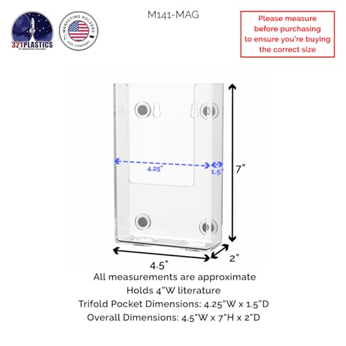 4" Wide Magnetic Milkbags Storage Caddy Perfect for New Mommies Refrigerator Mount Metal Surfaces Mount Space Saving Grab and Go Holder - view 5