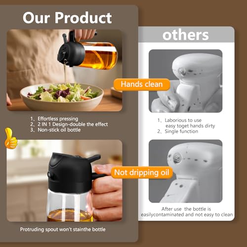 Olive Oil Sprayer for Cooking 16oz/470ml - view 6