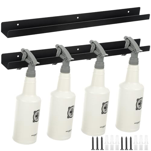 2 Pcs Spray Bottle Holder Wall Mounted Universal Trigger