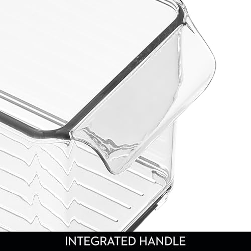 Stackable Fridge Storage Bin, Clear - view 5