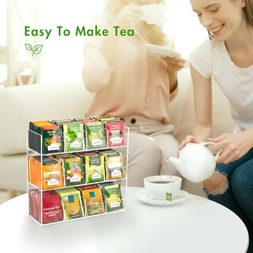 Acrylic Tea Bag Organizer for 216 Tea Packets - view 5
