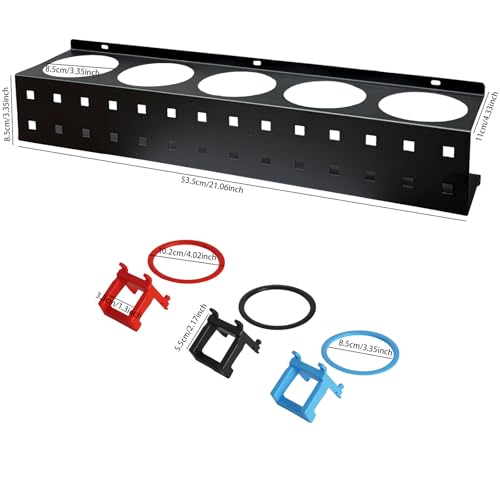 Spray Bottle Holder Rack Spray Can Organizer Storage Wall Mount - view 3
